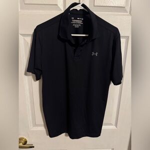 Under Armour Men's Polo Shirt in Black